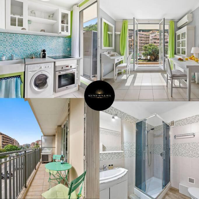 Le Landelle - Centre- Climatisation -Proche Gare Sncf Apartment Menton Luaran gambar