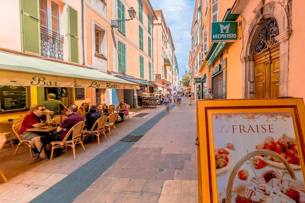 Le Landelle - Centre- Climatisation -Proche Gare Sncf Apartment Menton Luaran gambar